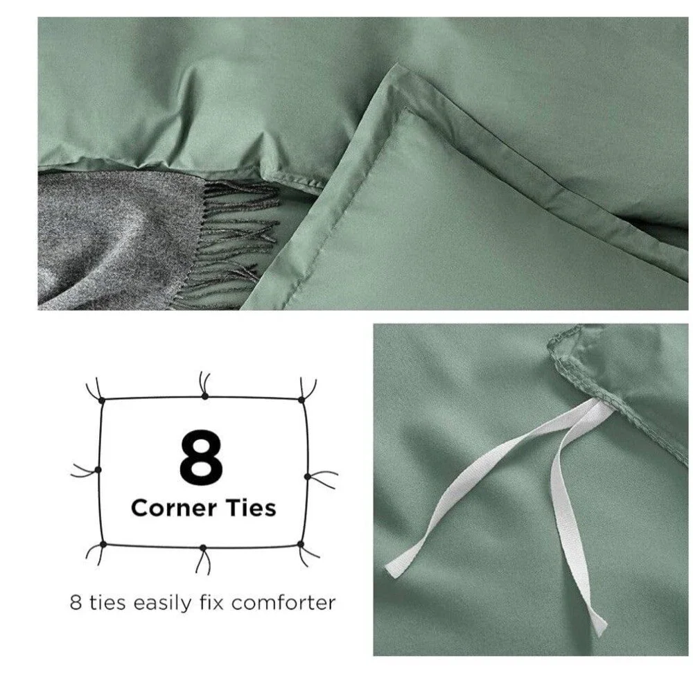 Bedsure Duvet Cover Twin Extra Soft Duvet Cover (68